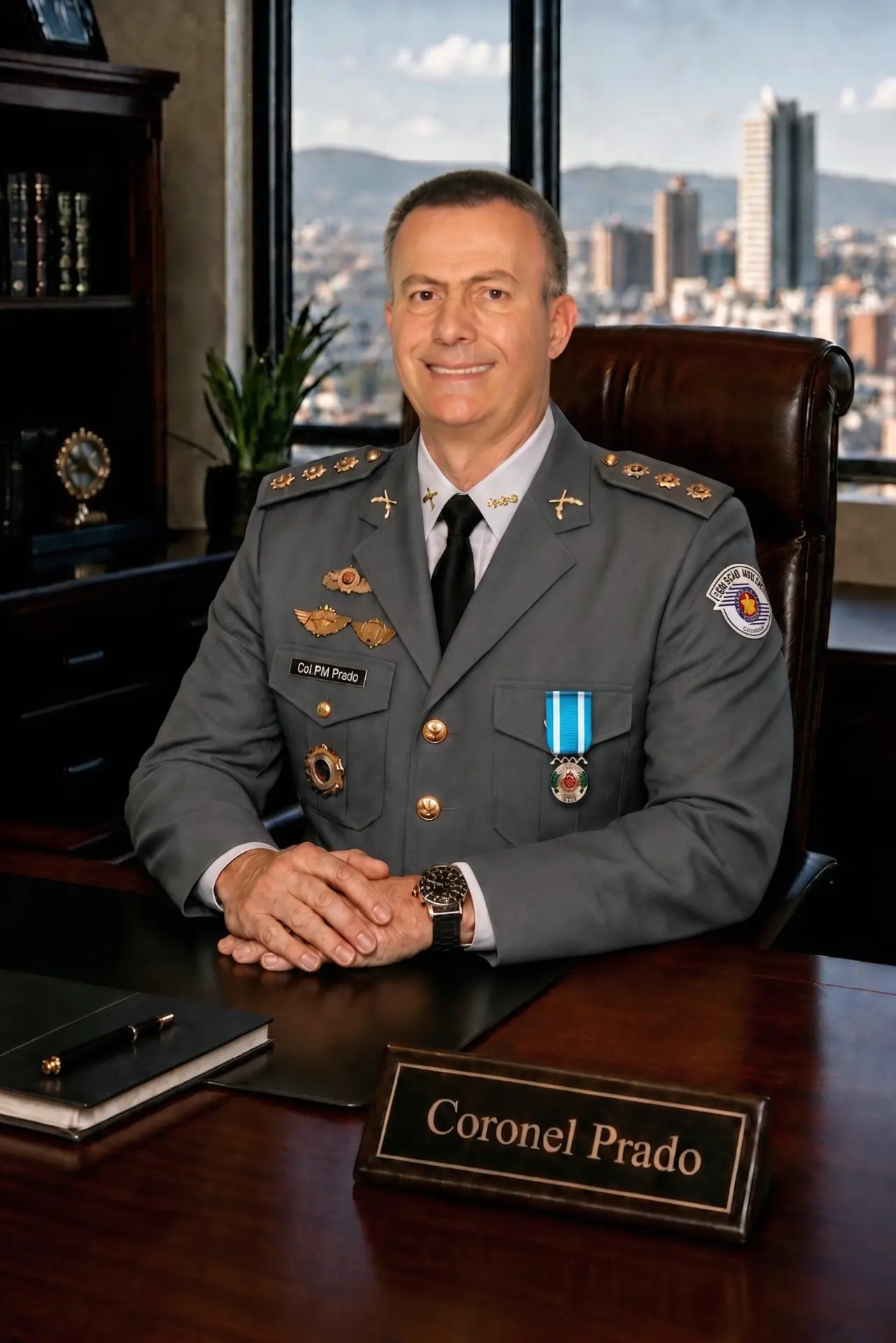 Coronel Prado, candidato a Deputado Estadual pelo NOVO